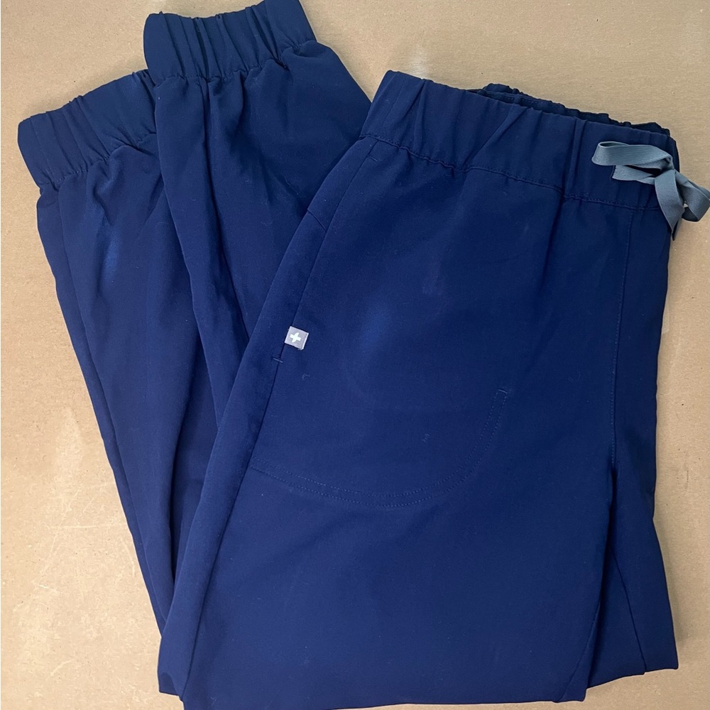 Figs Navy Blue Scrub Pants, SP
